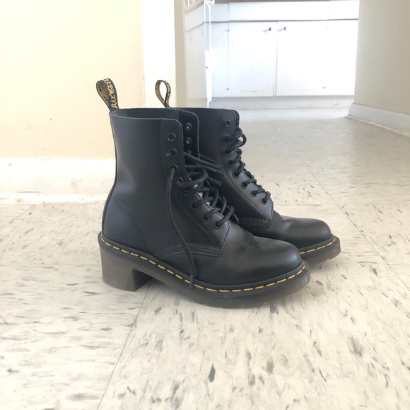 Dr. Martens Shoes - Dr. Martens Women's Clemency 8-eye boot black